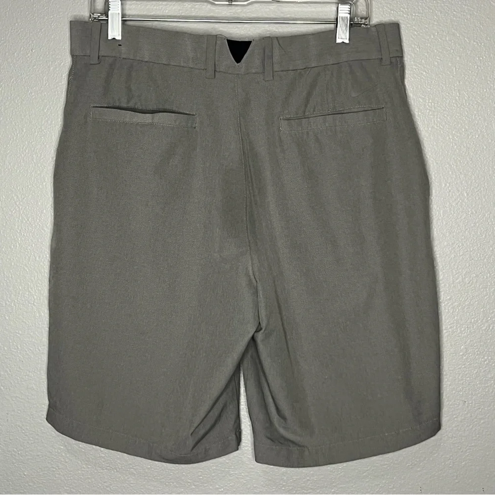 Nike Drifit Flex Golf Shorts 34 Gray Outdoor‎ Athleisure Sports Pocket Inseam 10